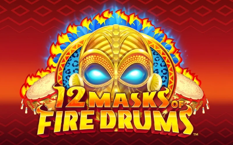 Experimente o caça-níquel 12 Masks of Fire Drums na Lottu.