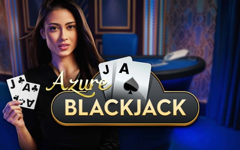 Faça suas apostas no elegante Blackjack Azure na Lottu.