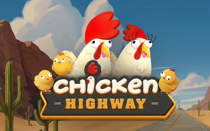 Jogue Chicken Highway no cassino Lottu para ganhar prêmios.