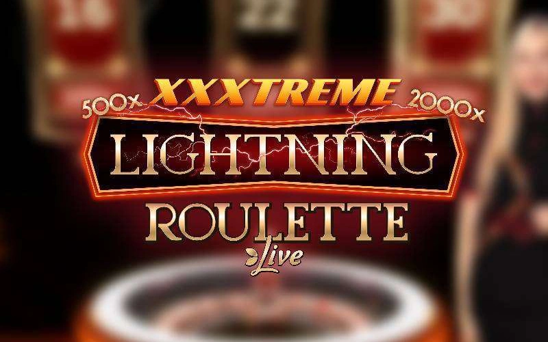 Sinta a adrenalina da XXXtreme Lightning Roulette no cassino Lottu.